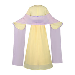 Maomao The Apothecary Diaries Hanfu-Kleid Cosplay Kostuem Damen Gelb