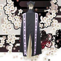 Doma Demon Slayer Kimono-Set Cosplay Kostuem Damen Weiß Rot