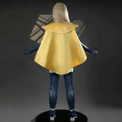 Jin Yaoguang Superhero Dispatch Kampfanzug Cosplay Kostuem Damen Blau