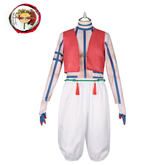 Akaza Demon Slayer Upper Moon Three Cosplay Kostuem Damen