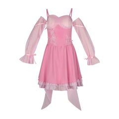 Yimeng Xinlan Love and Deepspace Pinkes Kleid Cosplay Kostuem Damen