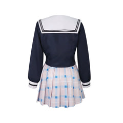 Mano Sakuragi The Idolmaster Schul-Idol-Uniform Cosplay Kostuem Damen