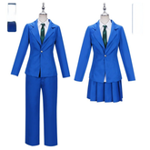 Shinichi Kudo Detective Conan Detektiv Outfit Cosplay Kostuem Damen