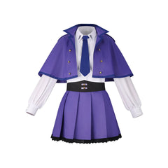Kasane Teto Vocaloid Cape-Kleid Cosplay Kostuem Damen Lila