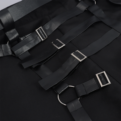 Gothic-Hakama-Hose – Samurai-Haremshose für Dark Fashion, HERREN