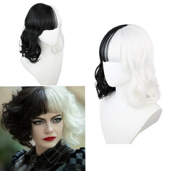 Cruella Cosplay Peruecke Damen