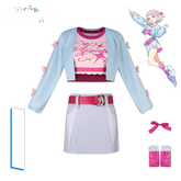 Riria Katsuragi The Idolmaster Suesses Buehnenkleid Cosplay Kostuem Damen