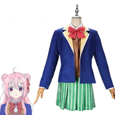 Satou Matsuzaka Happy Sugar Life Sommerkleid-Set Cosplay Kostuem Damen