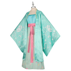 Maomao The Apothecary Diaries Hanfu-Kleid Cosplay Kostuem Damen Türkis