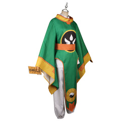 Li Syaoran CardCaptor Sakura Gruener Anzug Set Cosplay Kostuem Damen
