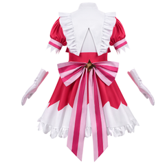 Rosa Partykleid – süßes Cosplay-Kleid Halloween, DAMEN