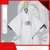 Demon Slayer Charaktere Kimono-Set Cosplay Kostuem Damen Weiß Rot