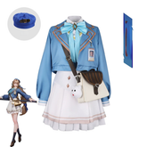 Da Qiao Honor of Kings Blaues Gedaechtniskleid Cosplay Kostuem Damen