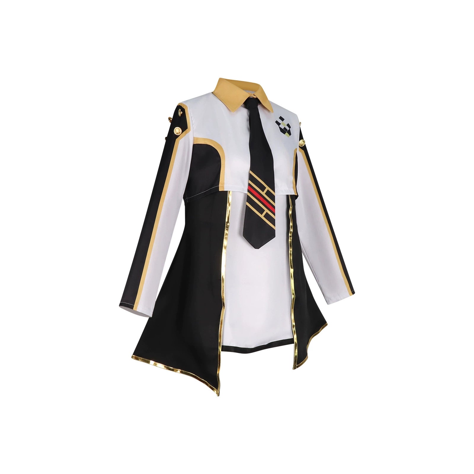 Sky Striker Roze Yu-Gi-Oh! Weisser Anzug Set Cosplay Kostuem Damen