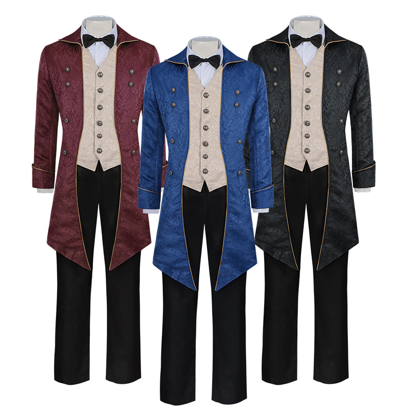 Fliegen-Frack Set – Weihnachtskursid mit Smoking-Jacke oder Hose einzeln, HERREN