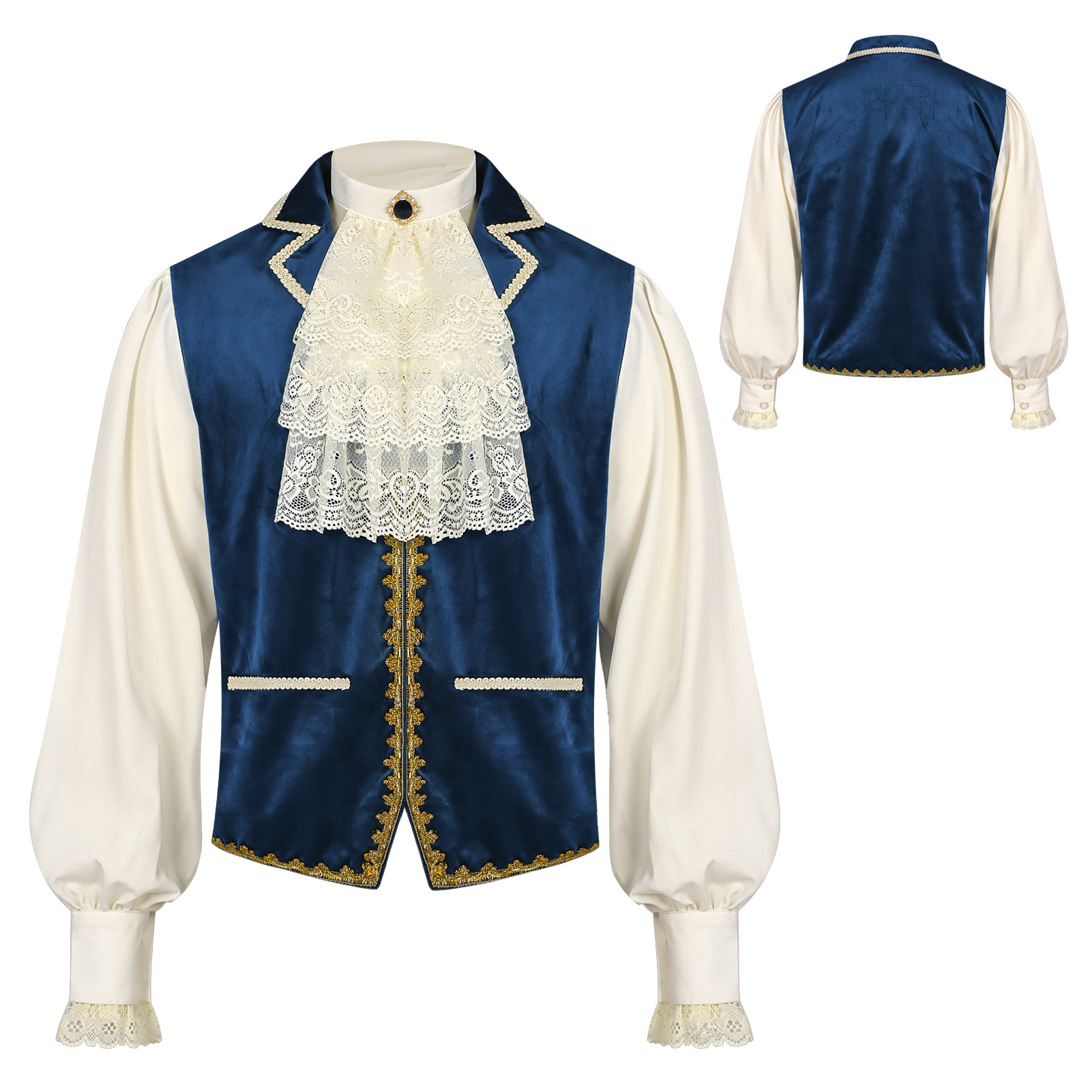 Prinz-Jackett 2 – Hofrock-Blazer in 3 Farben, HERREN