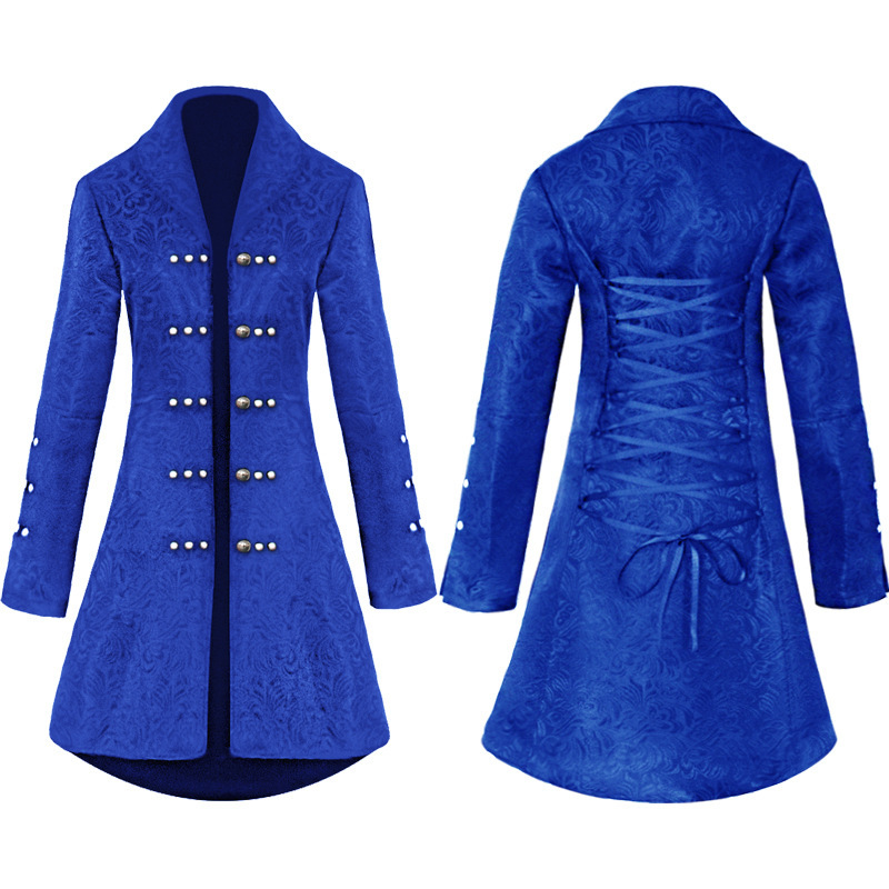 Jacquard-Midikleid – mittelalterliches Festkleid, DAMEN
