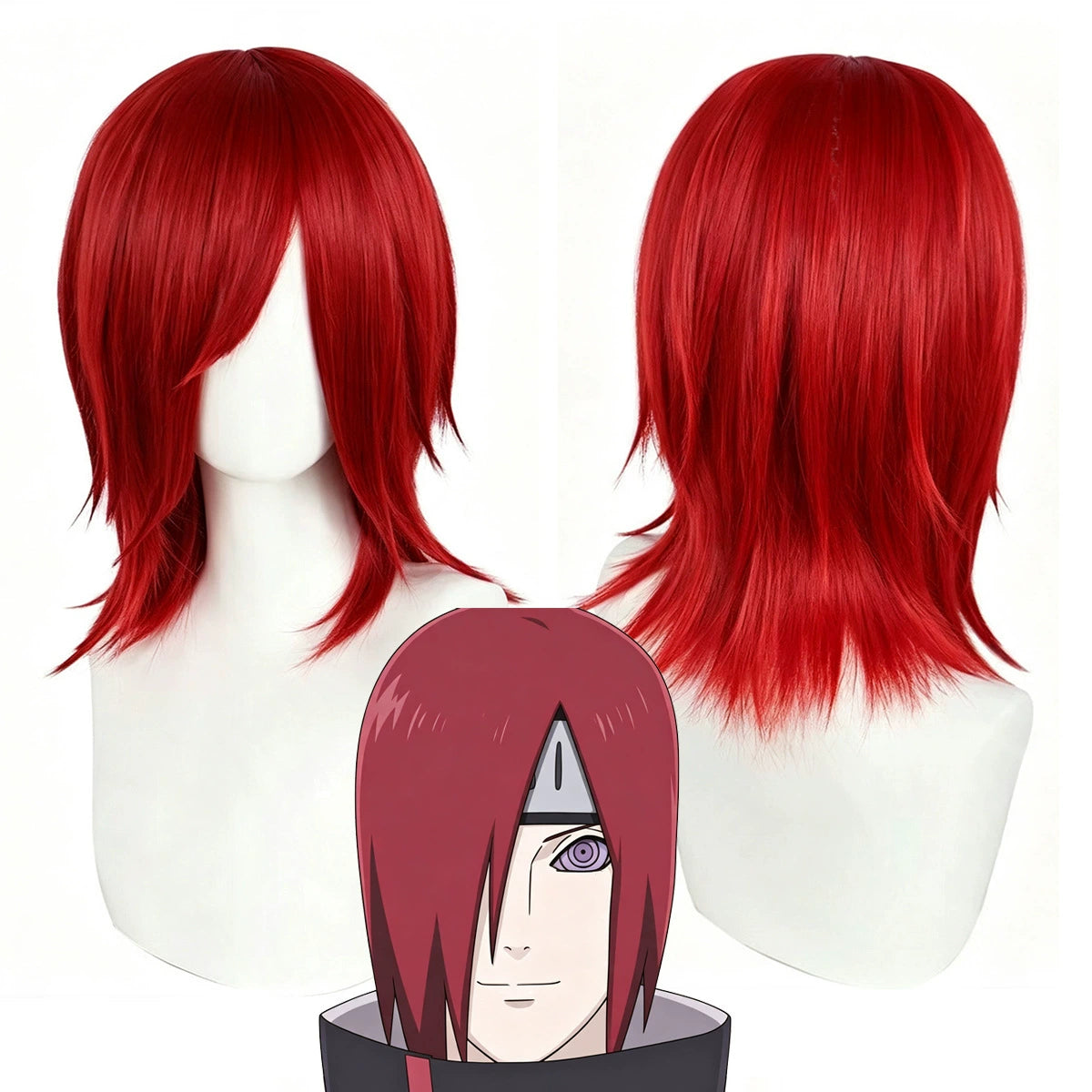 Nagato Cosplay Peruecke Damen