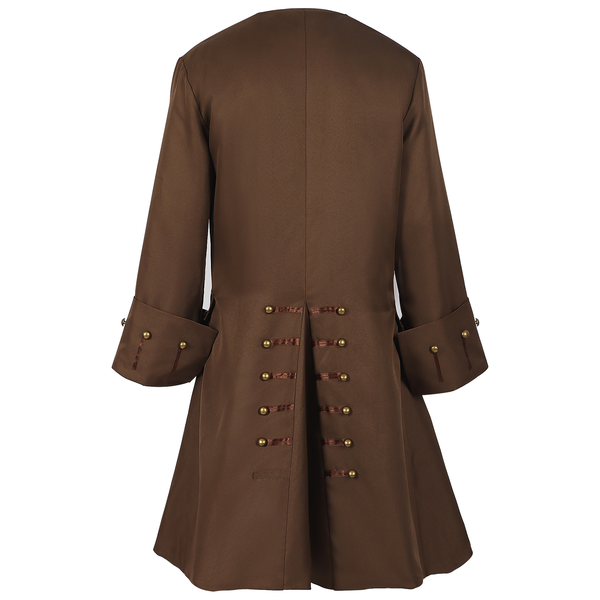 Piraten-Jacke Steampunk – mittelalterlicher Mantel für Halloween, HERREN