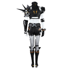 Magik Marvel Rivals Kostuem-Set Cosplay Damen Schwarz Weiss