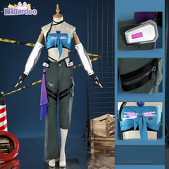 D.Va Overwatch Stage Outfit Cosplay Kostuem Damen
