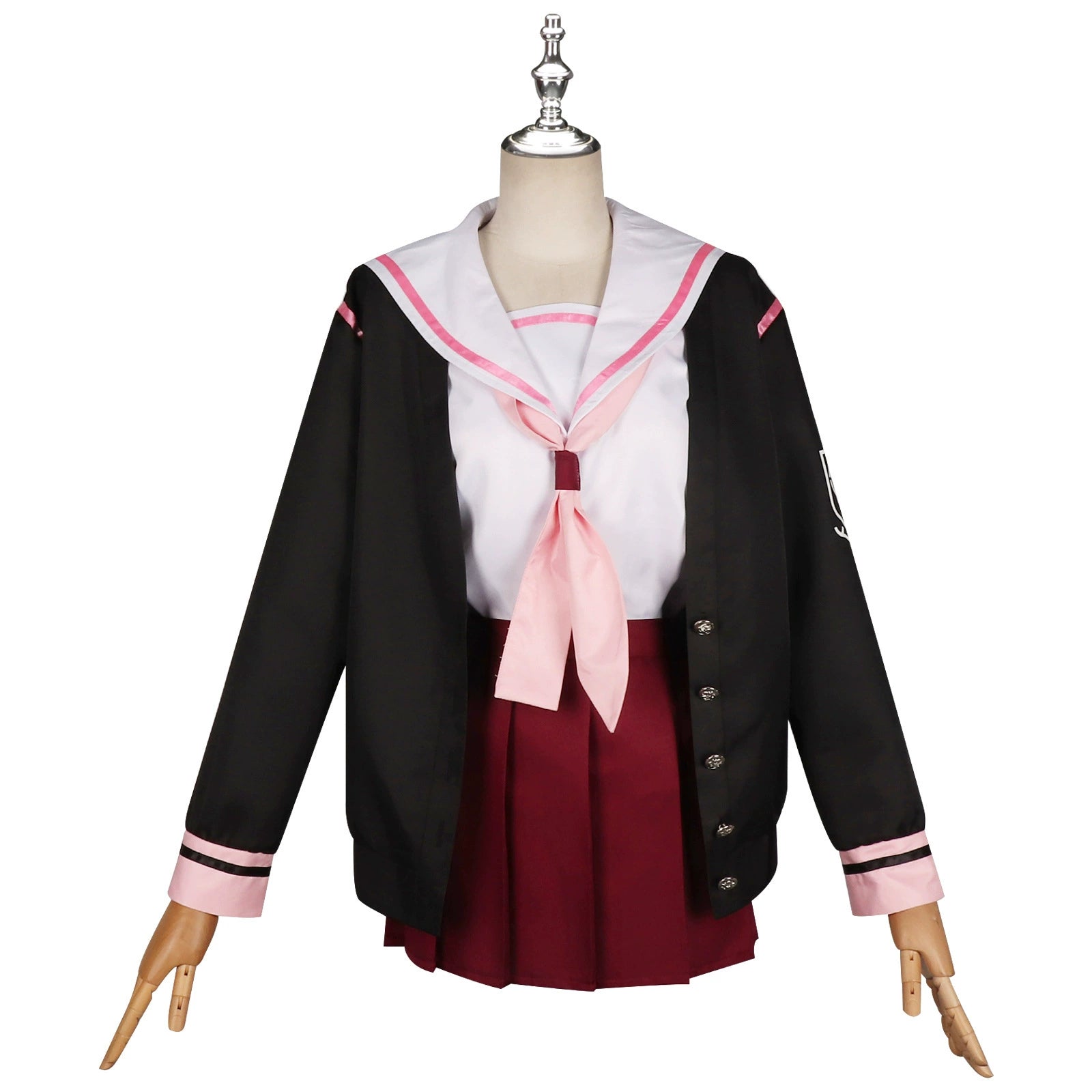 Koharu Blue Archive Matrosen-Uniform Cosplay Kostuem Damen Navyblau