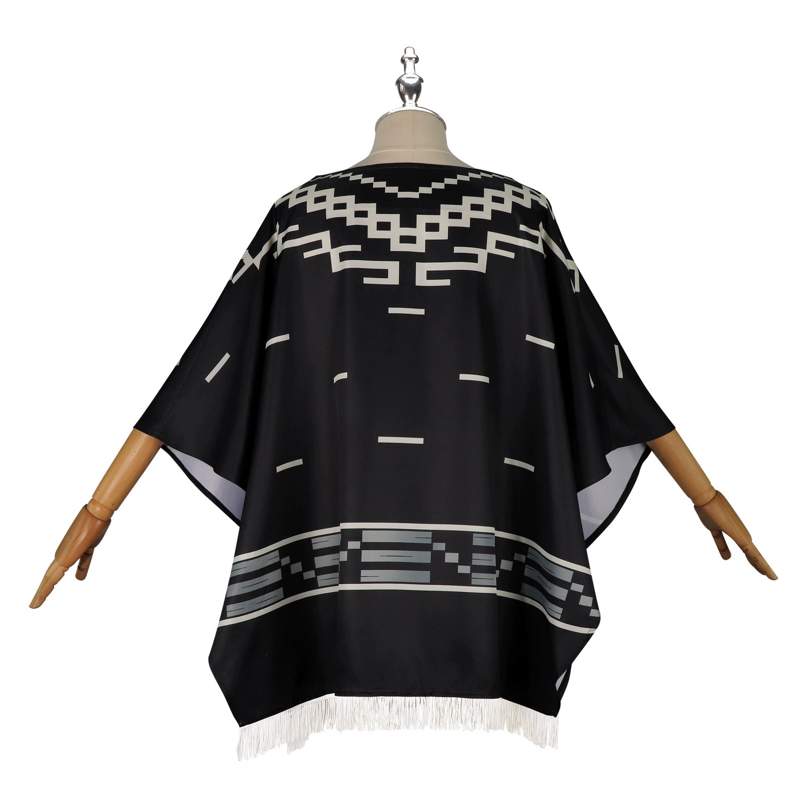 Clint Western Poncho-Umhang-Set Cosplay Kostuem Damen