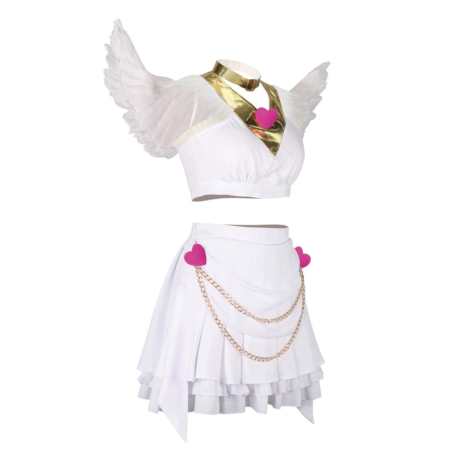 Rumi Halloween Witch Hunter K-Pop Bühnenoutfit Cosplay Kostuem Damen