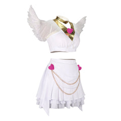 Panty White Angel Panty & Stocking Angel Outfit Cosplay Kostuem Damen