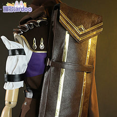 Caitlyn League of Legends Uniform-Set Cosplay Kostuem Damen Lila