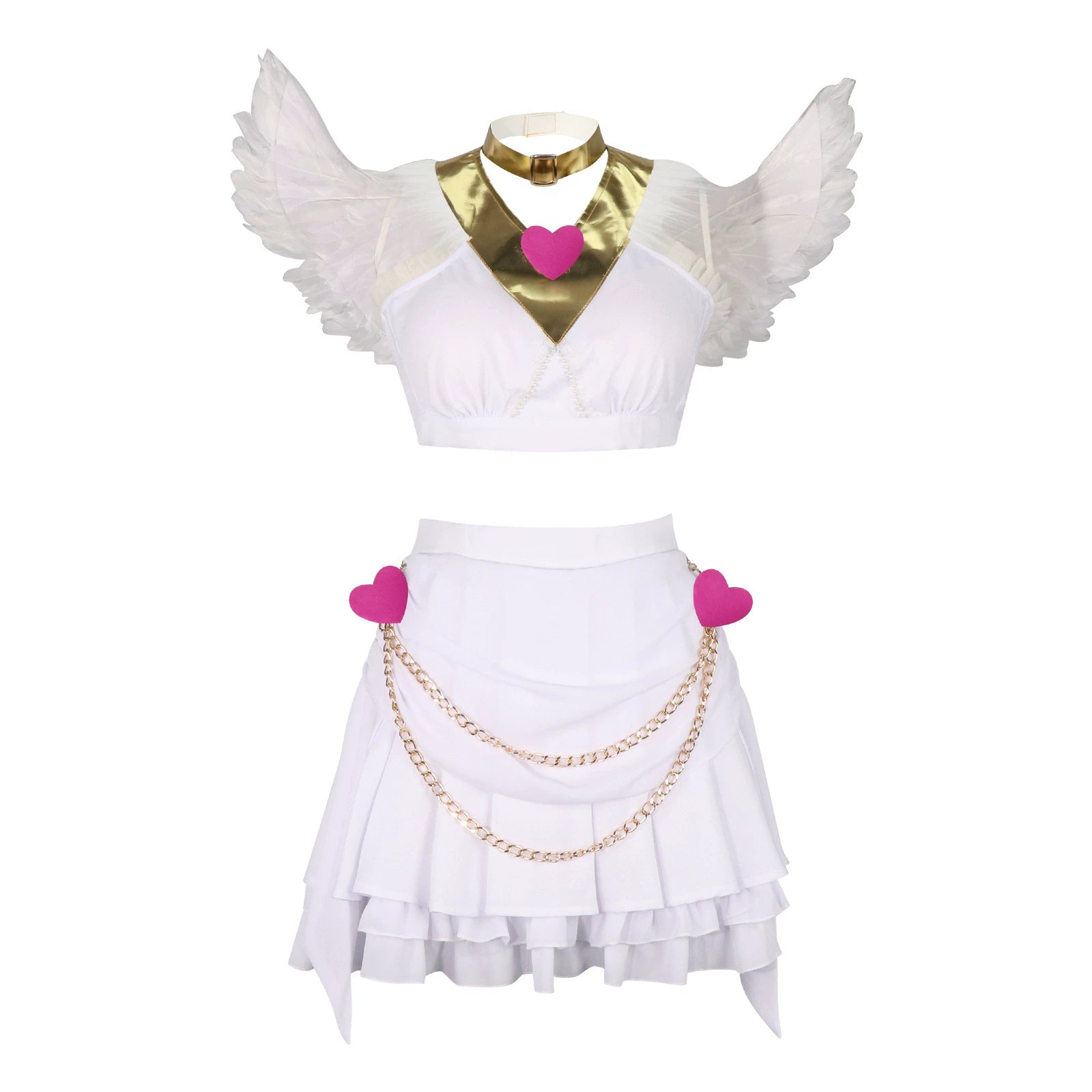 Panty Transformation Panty & Stocking Battle Outfit Cosplay Kostuem Damen
