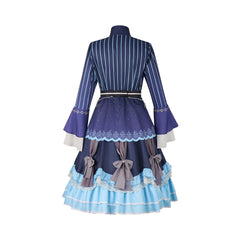 Yoisaki Kanade Project Sekai Bühnen-Kleid Cosplay Kostuem Damen Blau