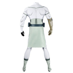 Conquest Invincible Kampf-Set Cosplay Kostuem Damen Weiß