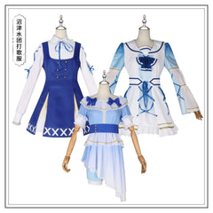 Aqours Love Live Idol Uniform Cosplay Kostuem Damen