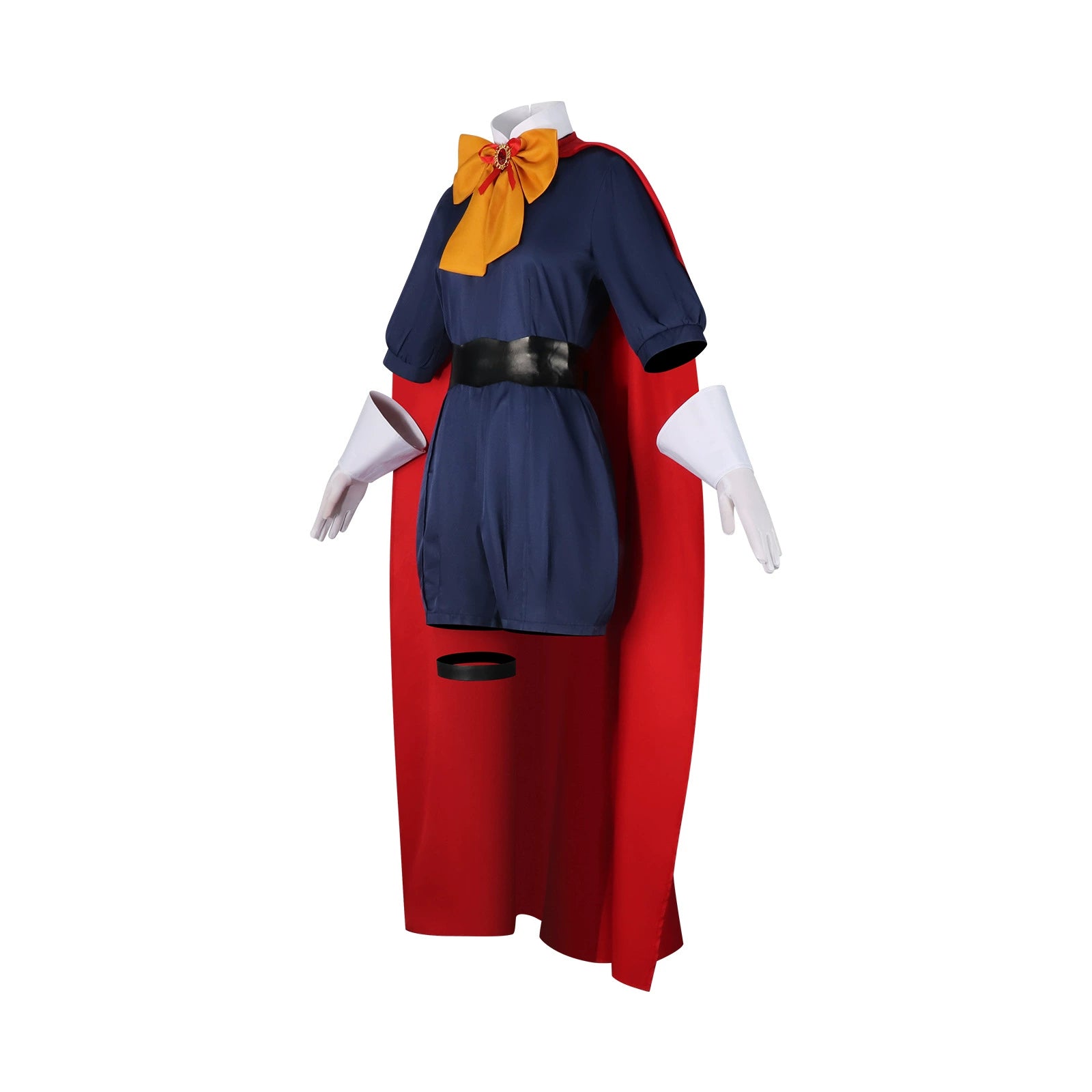 Sapphire Ribbon Hero Blue Cape Set Cosplay Kostuem Damen