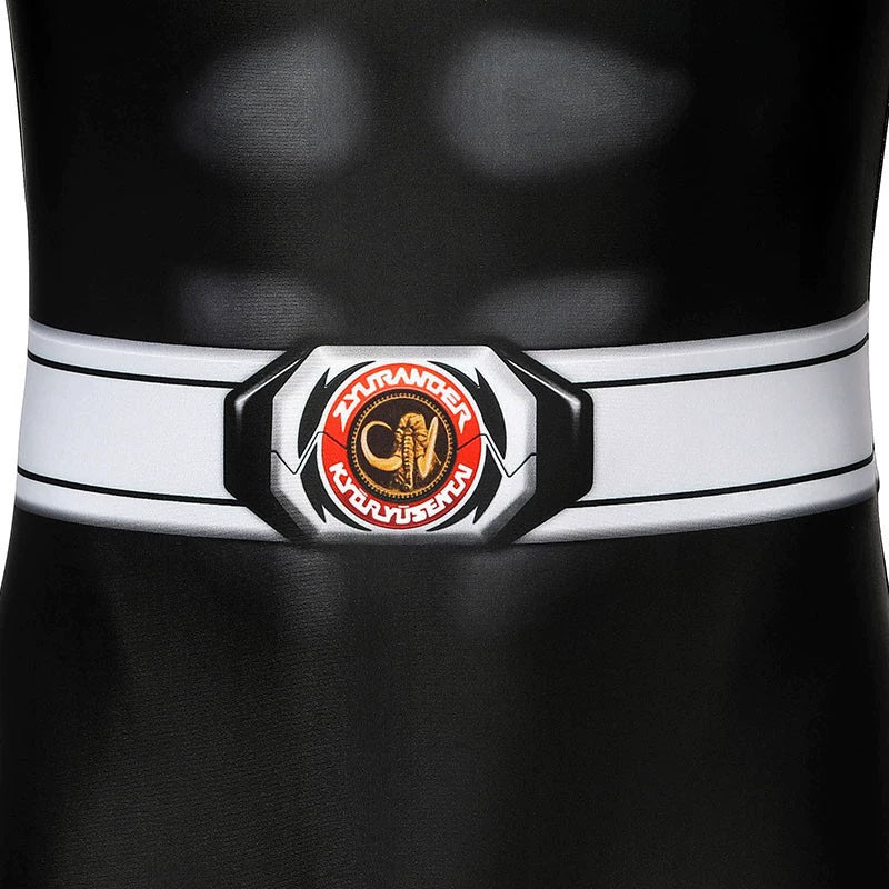 Mammoth Ranger Power Rangers Anzug Cosplay Kostuem Damen Schwarz