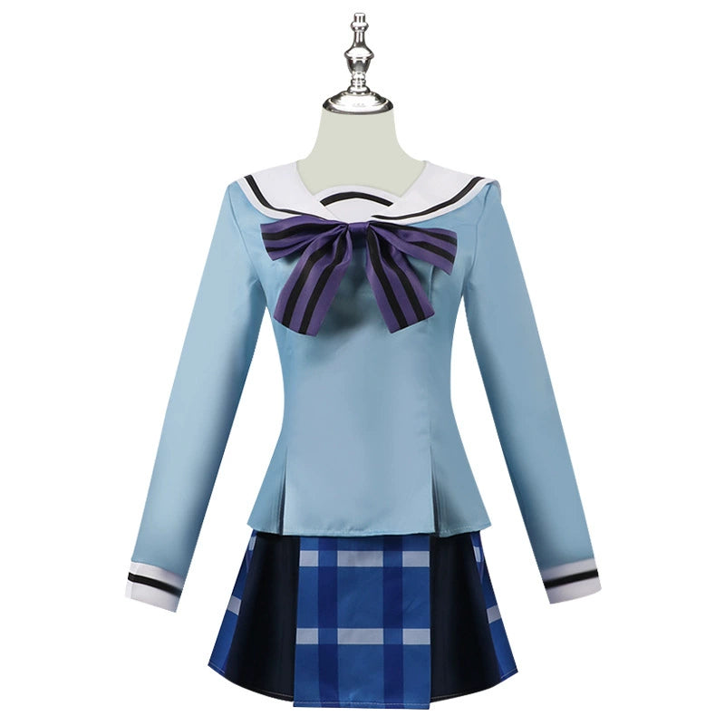 Satou Matsuzaka Happy Sugar Life Sommerkleid-Set Cosplay Kostuem Damen