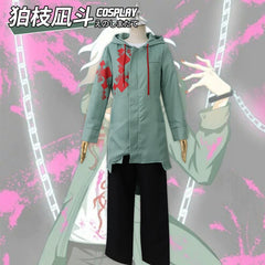 Nagito Komaeda Danganronpa Weisse Festgarderobe Cosplay Kostuem Damen