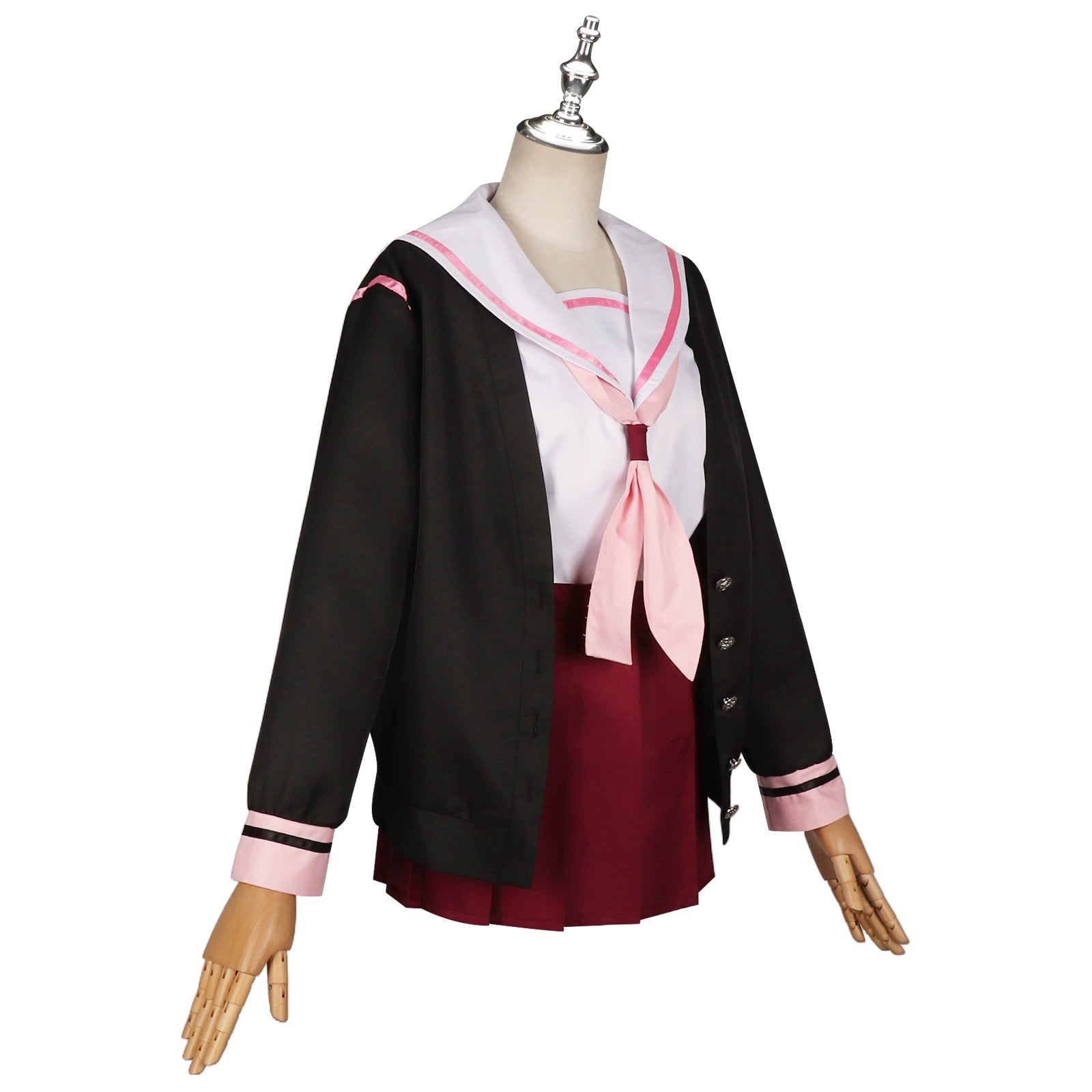 Koharu Blue Archive Matrosen-Uniform Cosplay Kostuem Damen Navyblau