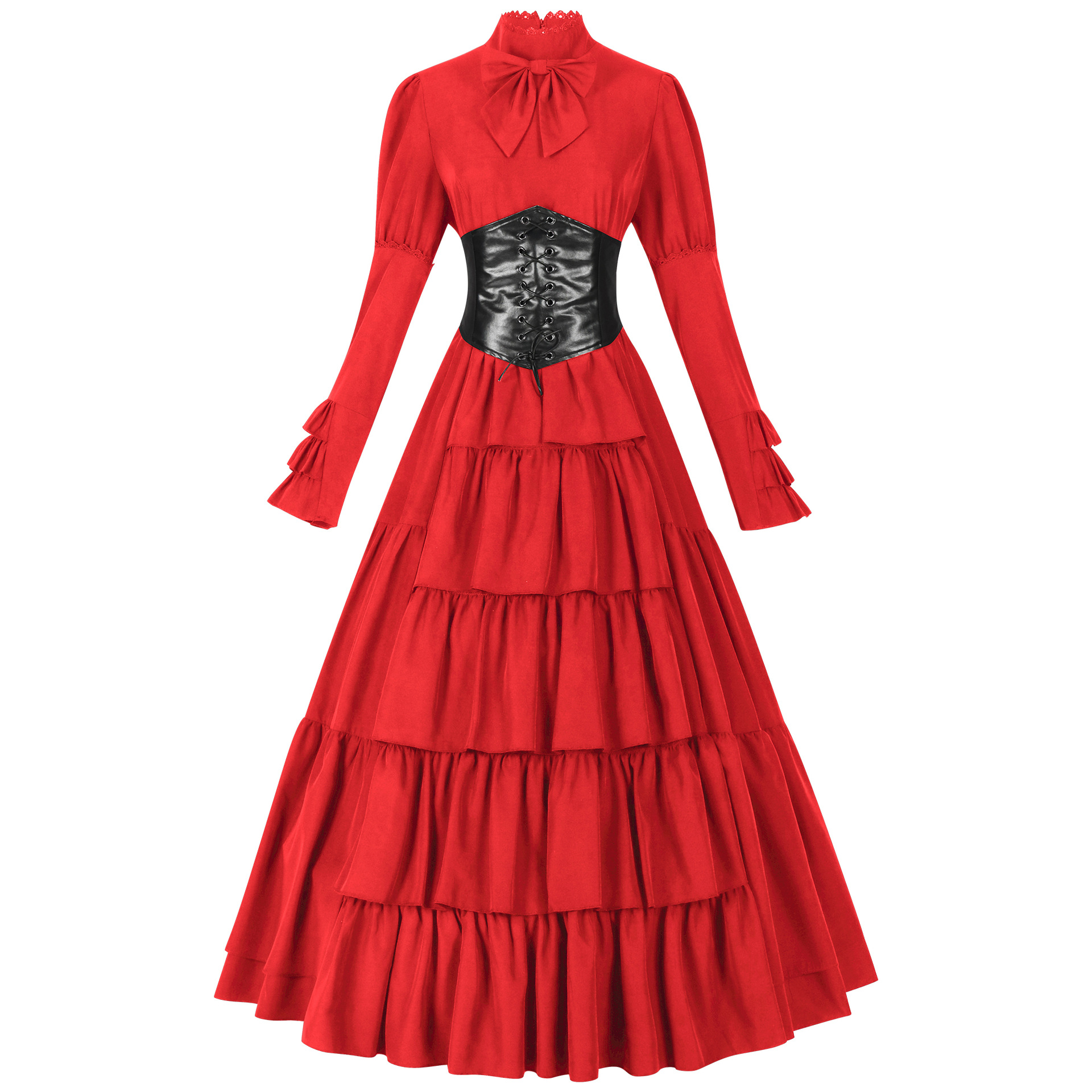 Hofkleid – barockes Prinzessinnen-Kleid in 3 Farben, DAMEN
