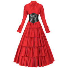 Hofkleid – barockes Prinzessinnen-Kleid in 3 Farben, DAMEN