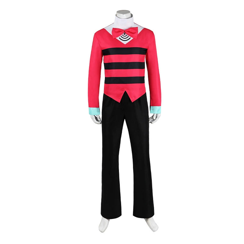 Vox Hazbin Hotel Anzug-Set Cosplay Kostuem Damen Dunkelblau