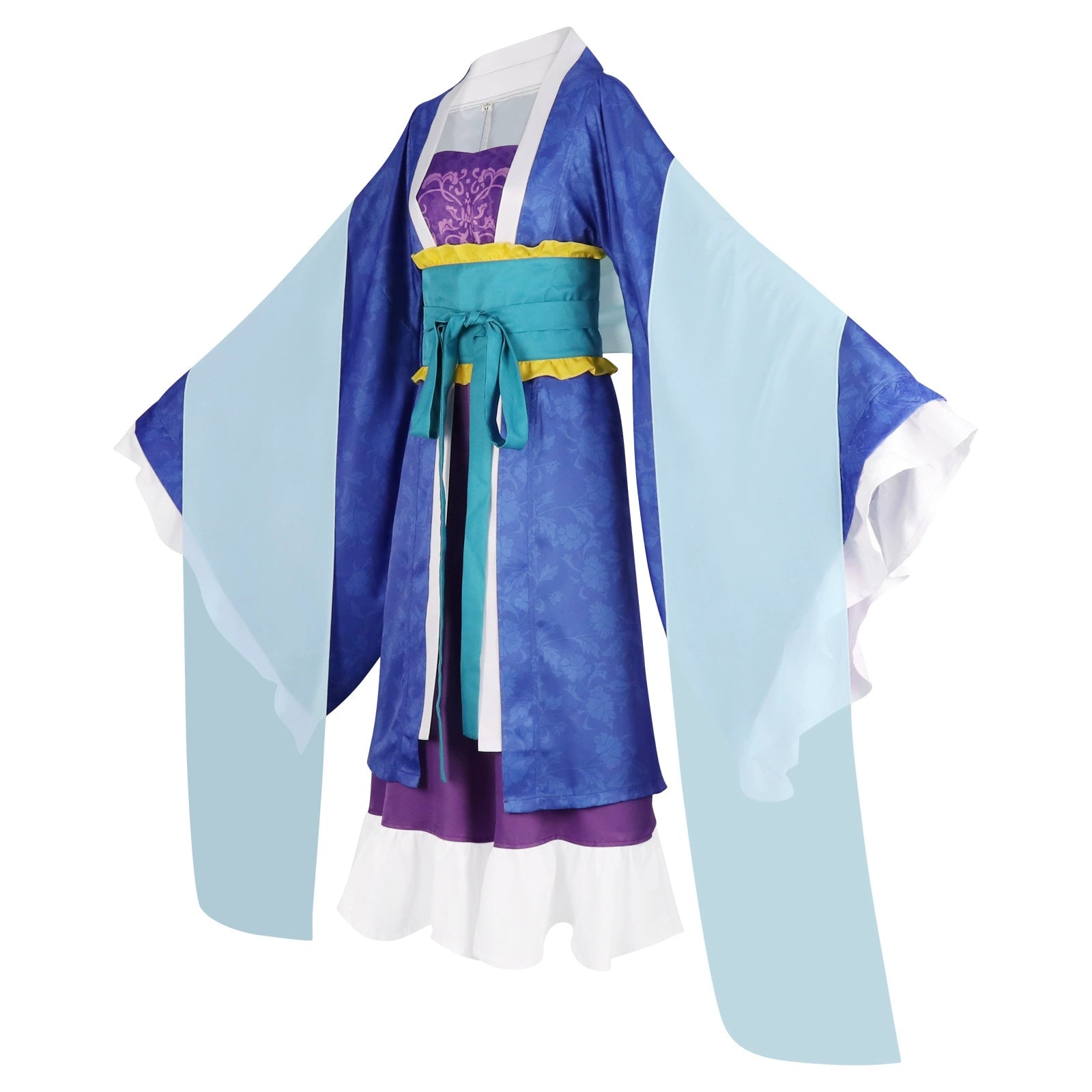 Lady Rifa The Apothecary Diaries Palast-Hanfu Cosplay Kostuem Damen Blau Violett