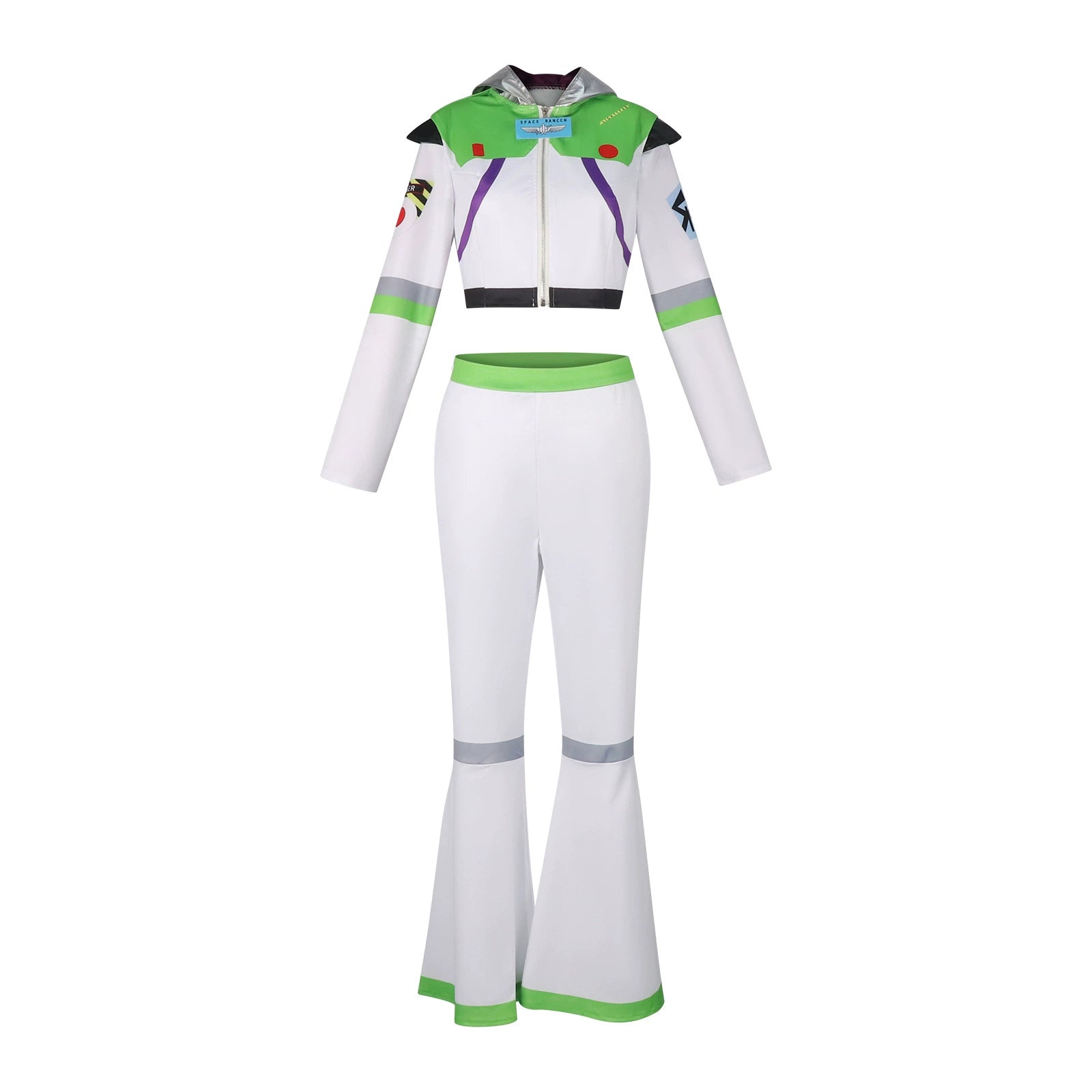 Buzz Lightyear Toy Story Raumfahrer Anzug Cosplay Kostuem Damen