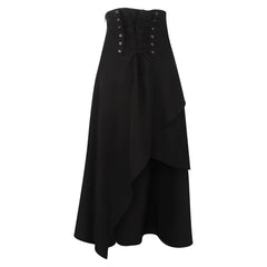 Stage Dancer Halloween & Mittelalter Stage Skirt Cosplay Kostuem Damen