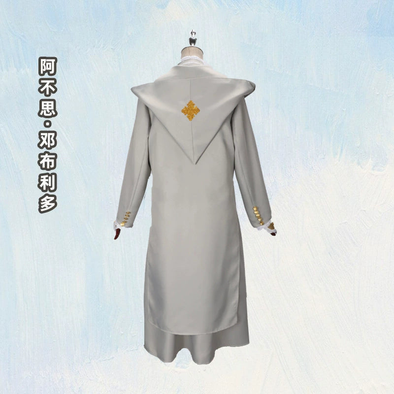 Albus Dumbledore Harry Potter Schulleiter Gewand Set Cosplay Kostuem Damen