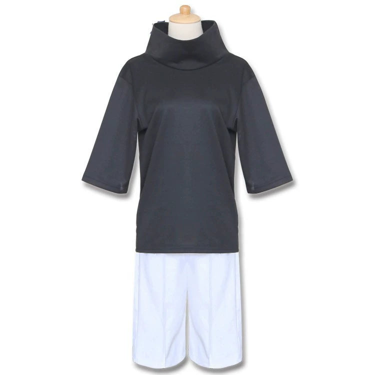 Ken Kaneki Tokyo Ghoul Schwarzer Kapuzenmantel Cosplay Kostuem Damen