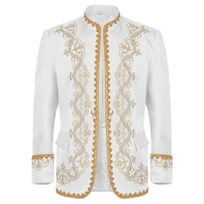 Gold-Dinnerjacket – viktorianischer Smoking für Hochzeit & Bühne, HERREN