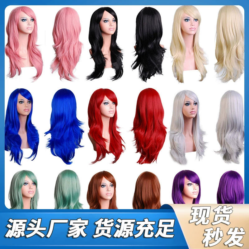 Wavy Cosplay Peruecke Damen