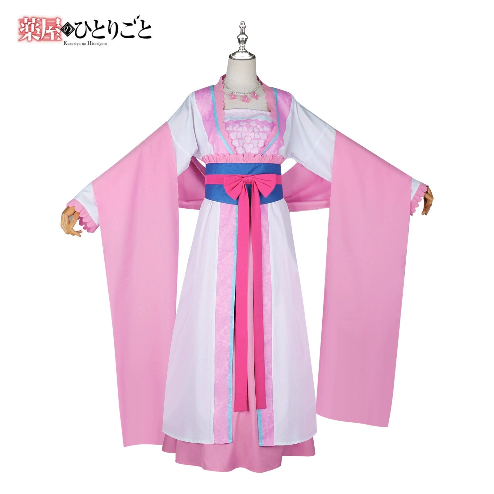 The Apothecary Diaries Hanfu-Kleid Cosplay Kostuem Damen Rosa